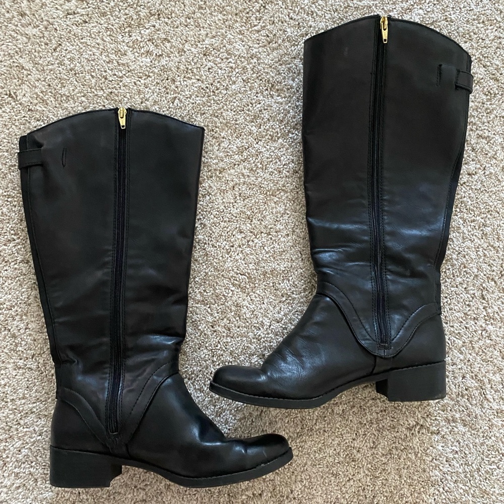 Size 10 Black Riding Boots